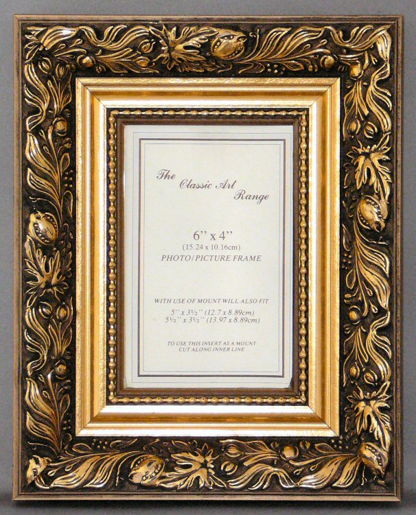 Dhalia Gold Picture Frame 3.5 inch (Finest I Range) Dhalia Gold Picture Frame 3.5 inch (Finest I Range)