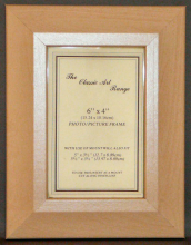 F Range - Roof Top Style Light Beech Picture Frame