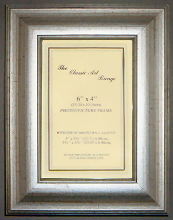 F Range - Silver Crackle Picture Frame