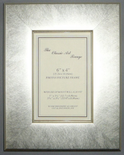 G Range - Flat Silver Picture Frame