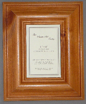 H Range - Antique Pine Wood Frame