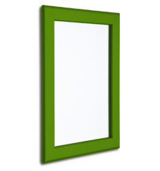 32mm Green Coloured Snap Retail Poster Advert Frame
