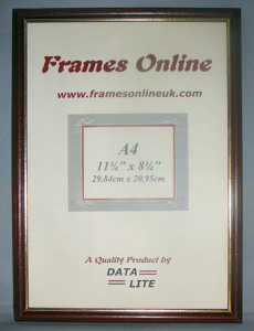 B Range - Rosewood Reverse Style Picture Frame