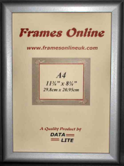 D Range - Slope Silver Picture Frame