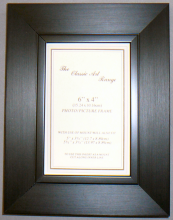 G Range - Black on Black Picture Frame