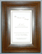 G Range - Nouveau Brown Picture Frame