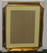 Silver Swept Frame - 20x16 Inch Picture Frame Example