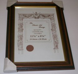 Derby Picture Frame - Acrylic Plastic Version