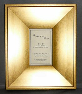 K Range Gold Wedge Style Picture Frame