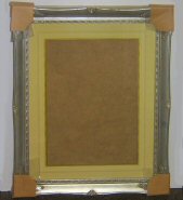 Silver Swept Frame - 20x16 Inch Picture Frame Example